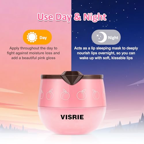 6 PCS Bee Lip Balm Lip Mask Honey Pot, Valentines Day Gifts, Moisturizing Lip Sleeping Mask for Dry Chapped Lips with Propolis, Honey Balm Lip Balm with Stick