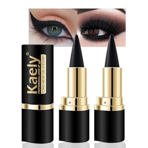 Kaely Gel Eyeliner Pencil Waterproof - 2Pc Set