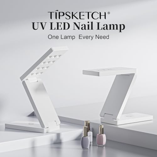Tipsketch 18W UV Nail Lamp - Fast Curing LED for All Gel Polishes