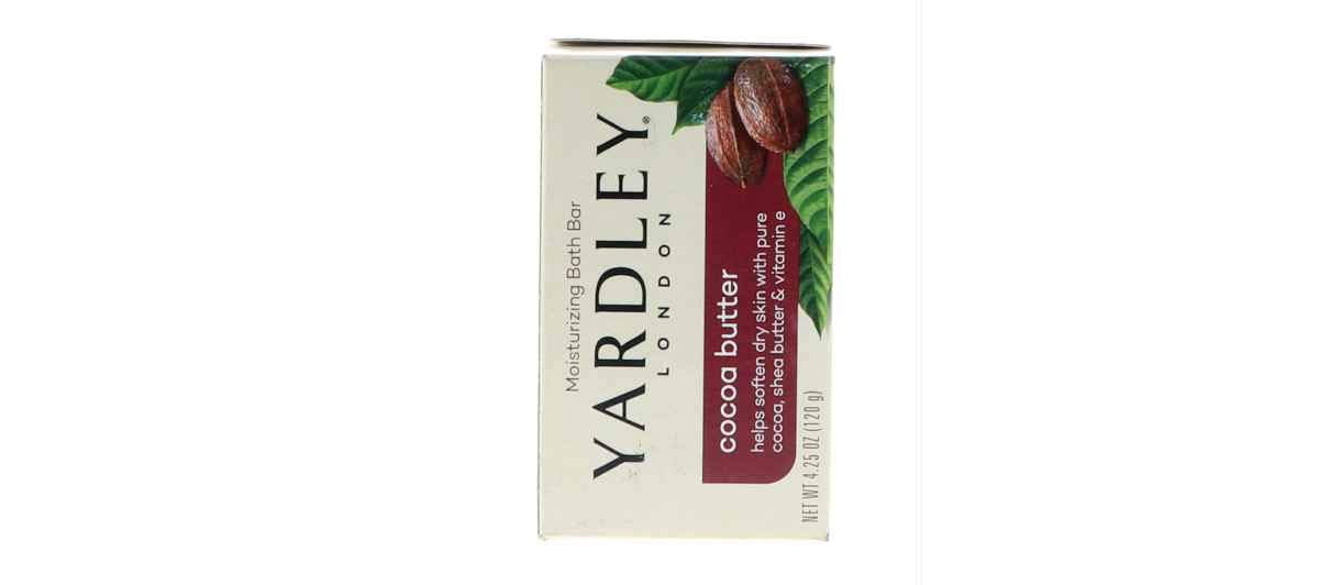 Yardley Moisturizing Bar Cocoa Butter 4.25 oz (Pack of 3)