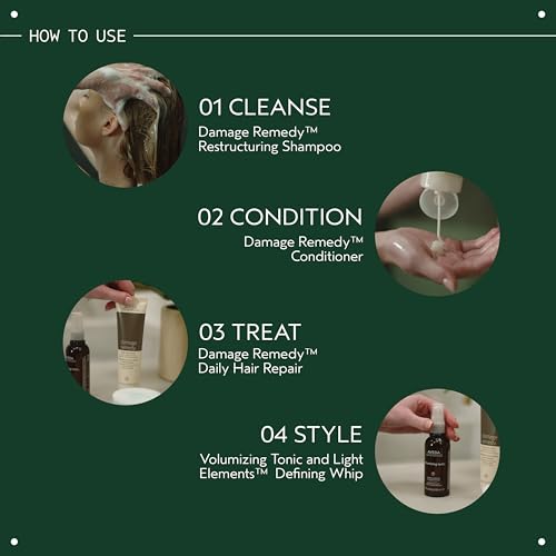Aveda Damage Remedy Daily Hair Repair | Leave-In Treatment for Damaged Hair | Detangles, Repairs Split Ends | Heat Protectant | 98% Naturally Derived*, 3.4 Fl Oz