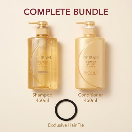 TSUBAKI Volume & Repair Shampoo & Conditioner Set 450ml