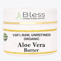 Organic Raw Aloe Vera Butter - 100% Pure & Unrefined 4oz | Grade A Skin Moisturizer for Face, Body & Hair