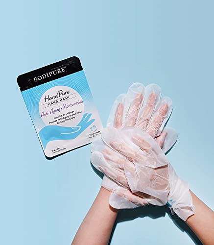 Bodipure HandPure Moisturizing Anti-Aging Hand Mask Gloves - 12 Pack