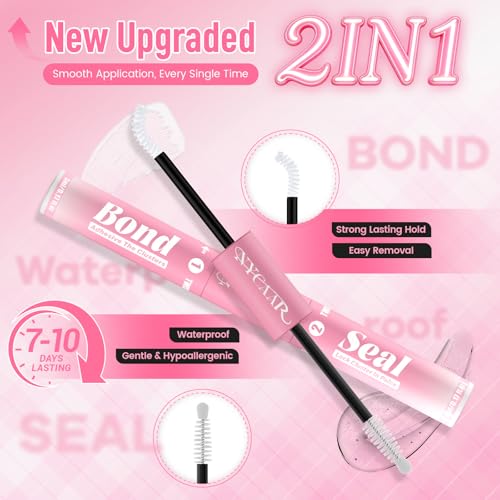 NYCAAR Latex-Free Eyelash Cluster Adhesive - 10ml Waterproof Glue