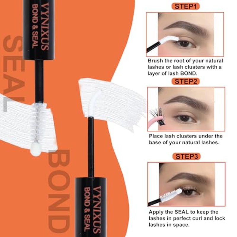 VYNIXUS 2-in-1 Waterproof Lash Bond & Seal Glue - 10ml