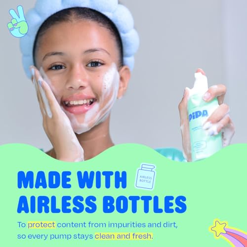 Pipa Squeaky Clean Foaming Cleanser for Kids 3.4oz