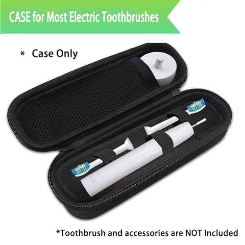 MAGIPEA Toothbrush Hard Travel Case Carrying Bag (Universal)