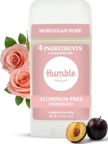 Aluminum-Free Deodorant Stick - Moroccan Rose, 2.5 oz | Natural Odor Control
