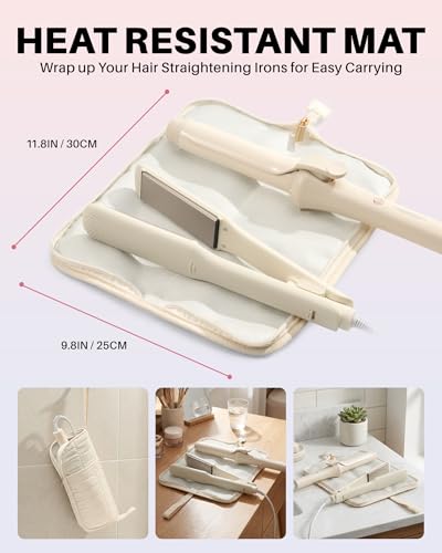 Noldena Travel Case for Full-Size Styling Tools with Heat Mat