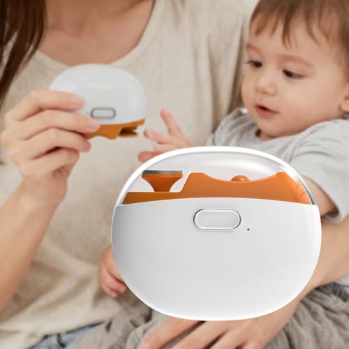 Electric Nail Clipper 2-in-1 Trim & Collect for All Ages
