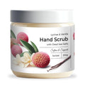 CalmGrace Exfoliating Hand Scrub - Dead Sea Salt & Lychee Vanilla (250g)