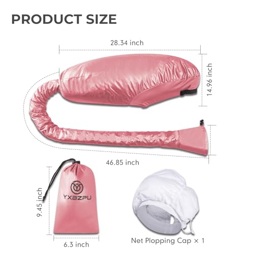 Bonnet Hair Dryer Attachment - Extra Large Hood for Curly Hair