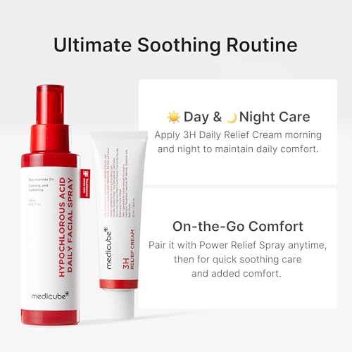 Medicube 3H Daily Relief Cream 1.69 Fl Oz - Soothing Moisturizer & Spot Care