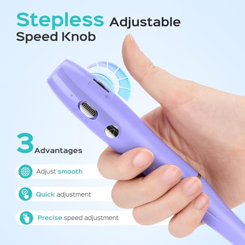Cordless Nail Drill with Speed Control for Acrylic & Gel Nails