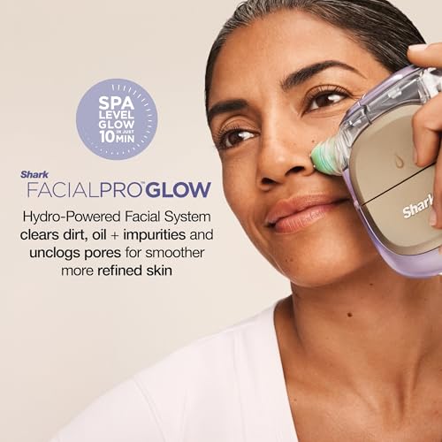 Shark FacialPro Glow Hydro-Powered Facial System with Hot & Cold Therapy