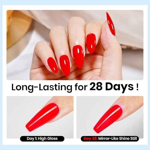 Beetles Gel Top Coat, 2Pcs 15ml Top Coat Gel Nail Polish No Wipe Clear High Gloss Shiny Long-Lasting Soak Off Nail Lamp, Home DIY Manicure and Nail Salon Gifts for Women