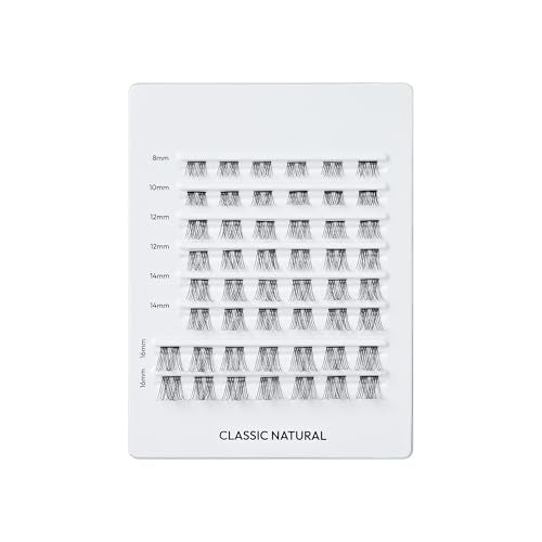 Falscara Lash Clusters Classic Natural 8mm-16mm 50 Wisps