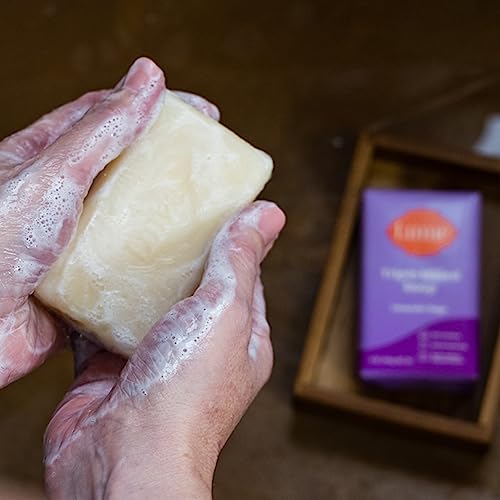 Lume Triple Milled Soap - Rich Moisture & Gentle Cleansing - Paraben Free, Phthalate Free, Skin Safe - 5 ounce (Lavender Sage)