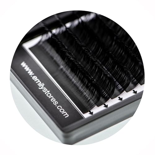 Eyelash Extensions 0.15mm Thickness C Curl 13mm Length Individual Volume Natural Eyelashes For Lash Extensions(0.15,C,13mm)