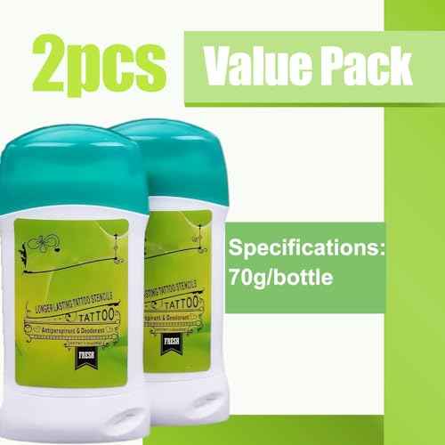 2pcs Tattoo Transfer Gel, Urknall Professional Stencil Gel Safe and Long-Lasting Tattooing Stencil Stick Creams for Body Art Makeup Transfering Soap Paste For Tattooing Supplies