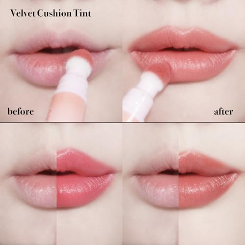 COLOR DEEP Cushion Tint Velvet Lip Tint - Lovely Coral