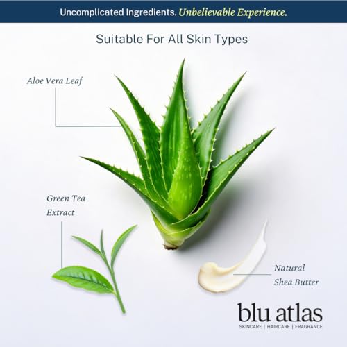 Blu Atlas Body Wash- Sulfate-Free Gel Body Wash for Men, Moisturizing Formula Suitable for All Skin (Classic)