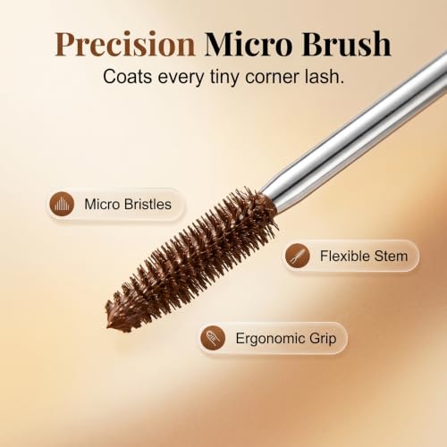 Curling Mascara for Older Women - Long Lasting Volume & Length