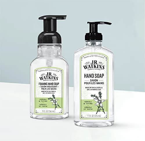 J.R. Watkins Neroli & Thyme Foaming Hand Soap, 9 fl oz