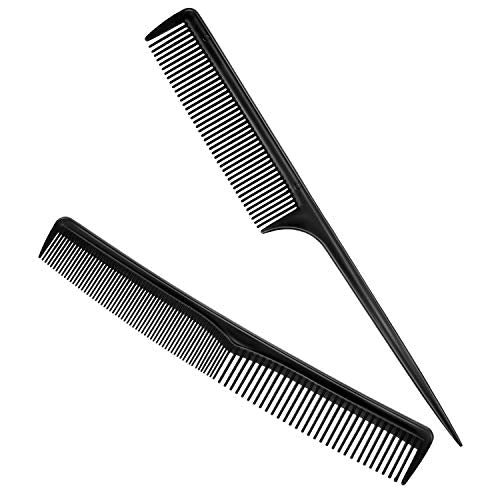 SATINIOR 6pc Professional Barber Capes with Neck Duster & Comb