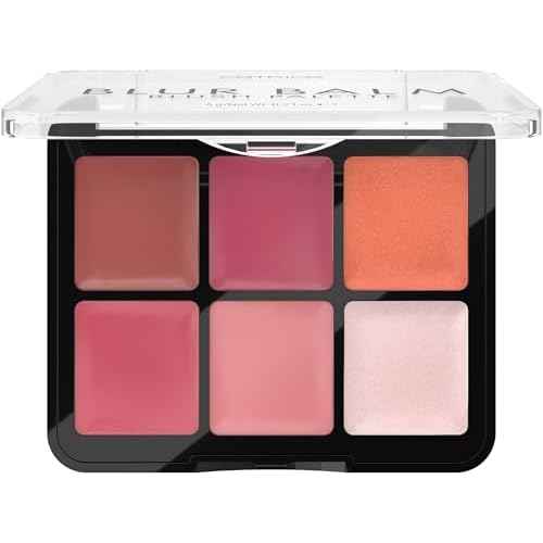 Catrice Blur Balm Blush Palette | 6-in-1 Blurring Flush & Highlighter Makeup | Balm-to-Powder Formula | Vegan & Cruelty Free