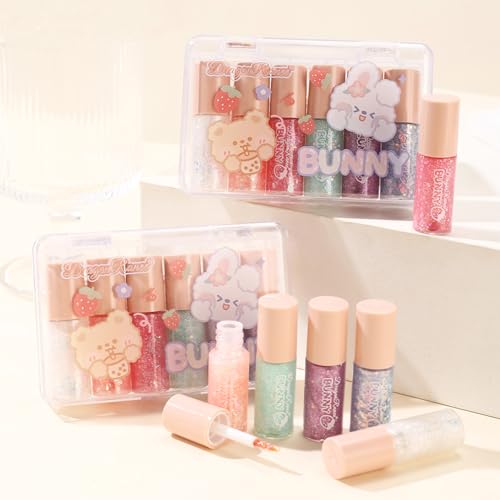 Baorder 6Pc Liquid Glitter Eyeshadow Set – Shimmer