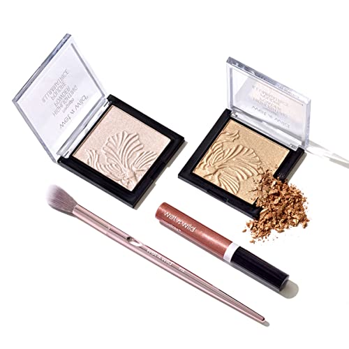 Wet n Wild Get Glowing Makeup Kit with Highlighter & Lip Gloss