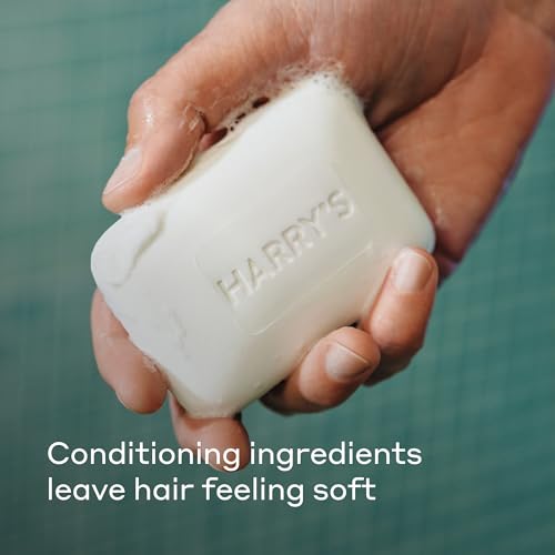 Harry's Bar Soap for Men - Wildlands Scent - (2 Pack) 4 oz - Men's Body Soap - Made with Plant-Based Cleansers - No Parabens, Sulfates, or Dyes