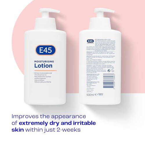 E45 Dermatological Moisturising Lotion, 500 ml