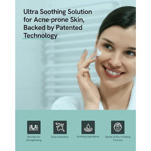 Hydra Calming Cream (3.3fl oz) - Gentle Formula, Long Lasting Deep Hydration & Moisturizing Gel for Dry Skin, Barrier Repair, Korean Skin Care. Panthenol, CICA