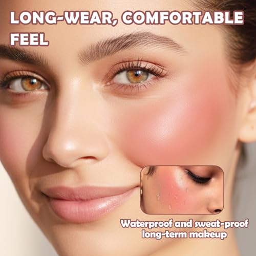Buildable Blush Palette – Cream & Powder Trio, Vegan & Cruelty-Free