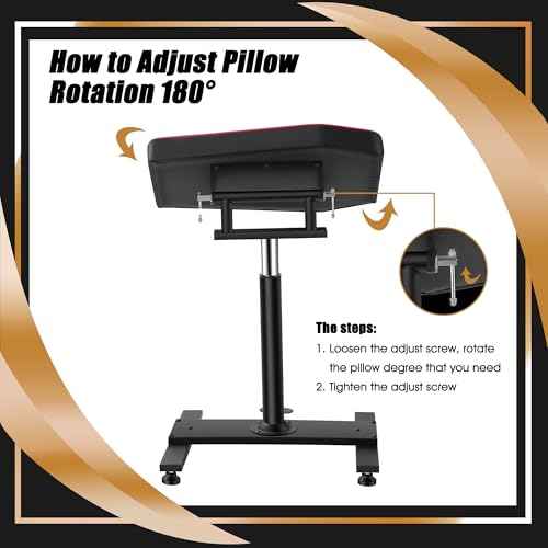 POARMEEY XXL Tattoo Arm Rest Adjustable Height by Hydraulic Device