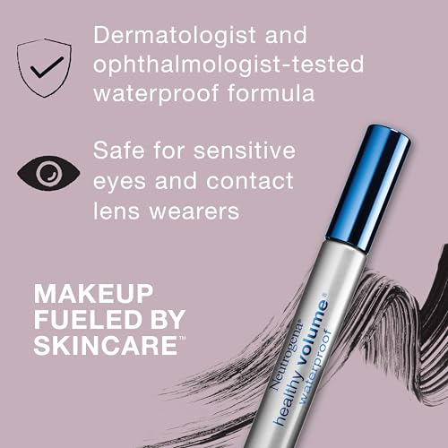 Neutrogena Healthy Volume Waterproof Mascara, Black/Brown 08