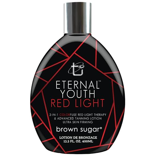 Brown Sugar 2-in-1 Red Light Tanning Lotion, 13.5 Fl Oz