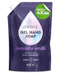 Puracy Organic Hand Soap Refill Lavender & Vanilla 48oz - Natural Moisturizing Gel