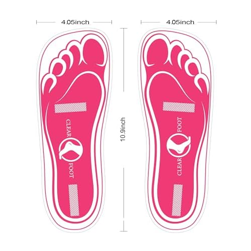 200Pairs(400Feets) Disposable Stick Spray Tanning Feet Pads Perfect for preventing spray tan solution,Deluxe & Hygienic Spray Tan Feet Pads-Ideal for Salons and Spas or Home,Easy to Apply