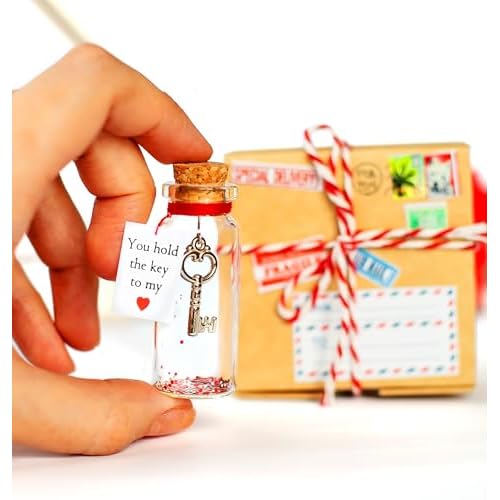 Kseniya Revta for Him and Her - Romantic Present for Boyfriend or Girlfriend - Personalized I Love You Gift for Wife and Girlfriend (You Hold the Key to My Heart)