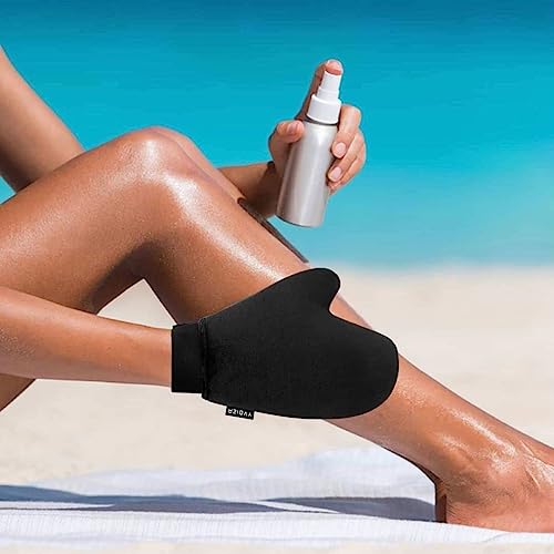 Yvoier Self Tanning Mitt Applicator - Elastic Wrist Microfibre