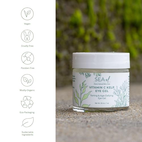 Sea-El Vitamin C Kelp Eye Gel – Under Eye Puffiness & Dark Circles