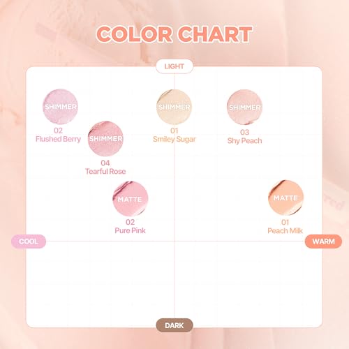 lilybyred Smiley Eye Blending Stick - Creamy Shimmer Eyeshadow