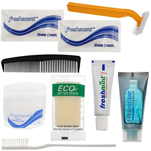 Moda West 24 Deluxe Toiletry Kits - Travel & Donation Essentials