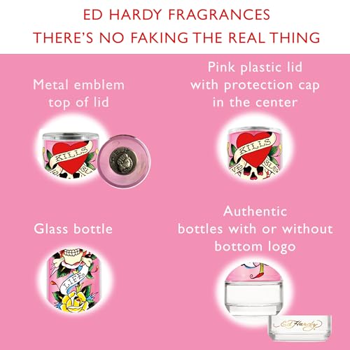 Ed Hardy Eau de Parfum for Women, 3.4 fl oz