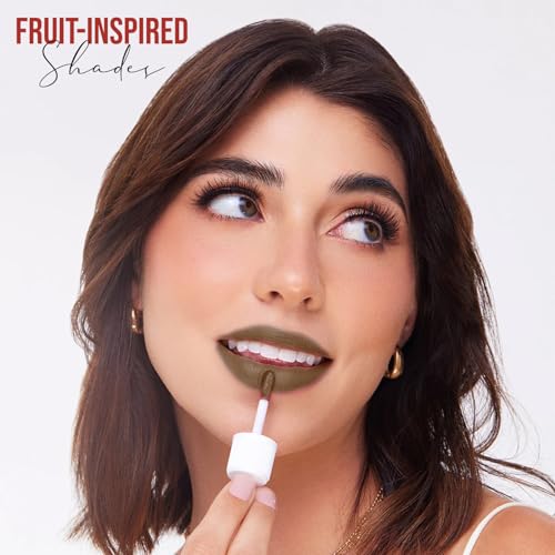 Profusion Cosmetics Lip Glaze Tinted Lip Gloss - Hydrating Lip Stain with Vitamins A & E, Buildable Color, Long Wearing Glossy Finish with Non-Sticky Formula, 7 Stunning Shades (Maple Glaze)