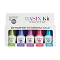 Gelish Dip Basix Kit ? Prep, Base Coat, Activator, Top Coat & Brush Restorer ? Easy, Odor-Free, No UV or LED Lamp Required for Long-Lasting, Salon-Quality Dip Powder Nails at Home.